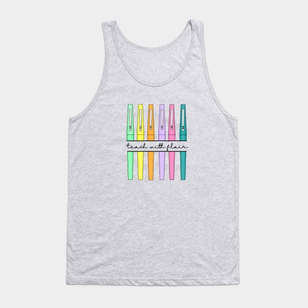 teacher Tank Top by stickersbycare